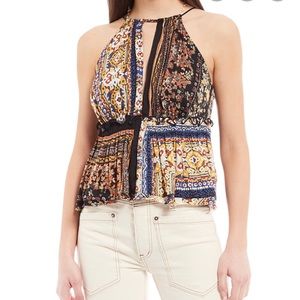 Free people patchwork tank